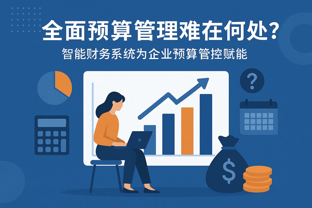 全面预算管理难在何处？智能财务系统为企业预算管控赋能