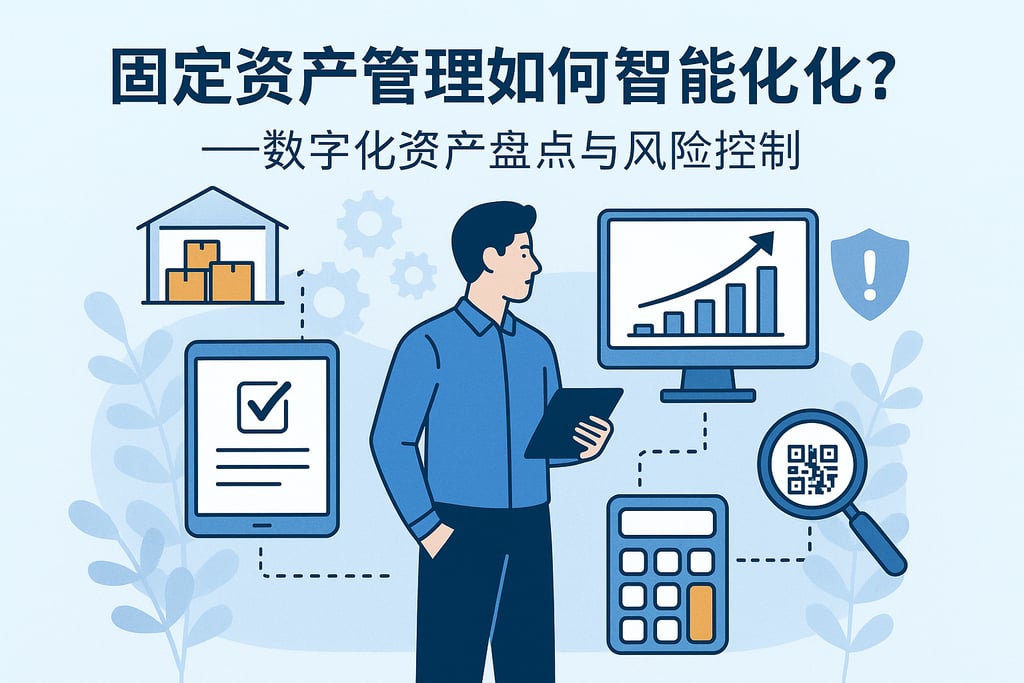 固定资产管理如何智能化？数字化资产盘点与风险控制
