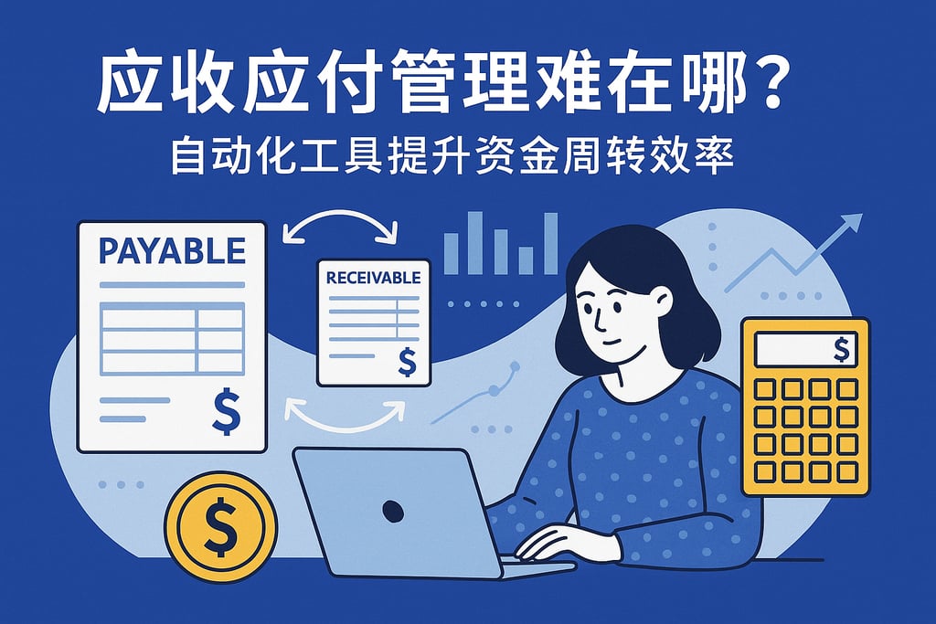 应收应付管理难在哪？自动化工具提升资金周转效率
