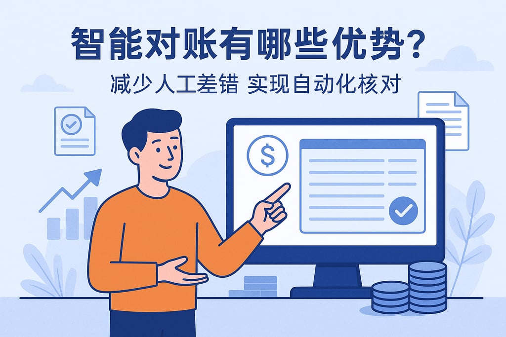 智能对账有哪些优势？减少人工差错实现自动化核对