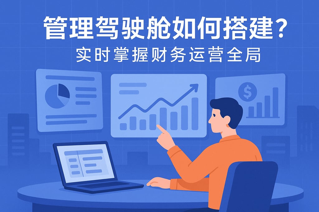 管理驾驶舱如何搭建？实时掌握财务运营全局