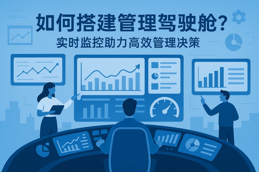 管理驾驶舱如何搭建？实时监控助力高效管理决策