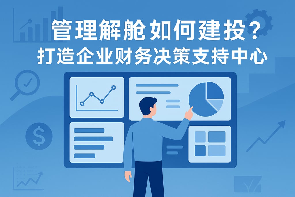 管理驾驶舱如何构建？打造企业财务决策支持中心