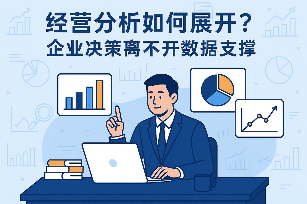 经营分析如何展开？企业决策离不开数据支撑
