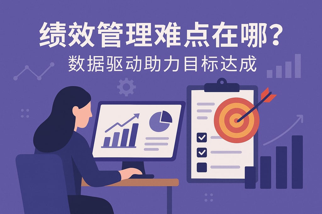 绩效管理难点在哪？数据驱动助力目标达成