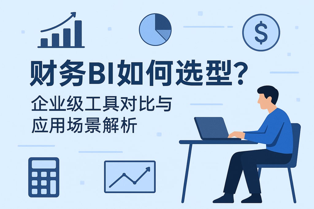 财务BI如何选型？企业级工具对比与应用场景解析