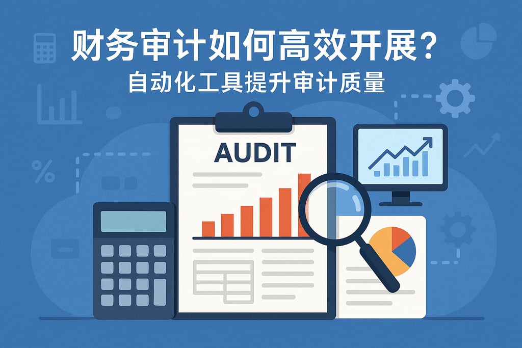 财务审计如何高效开展？自动化工具提升审计质量
