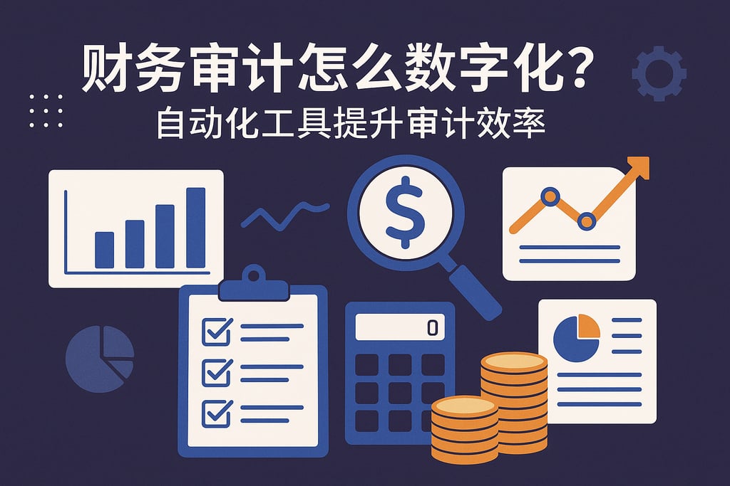 财务审计怎么数字化？自动化工具提升审计效率