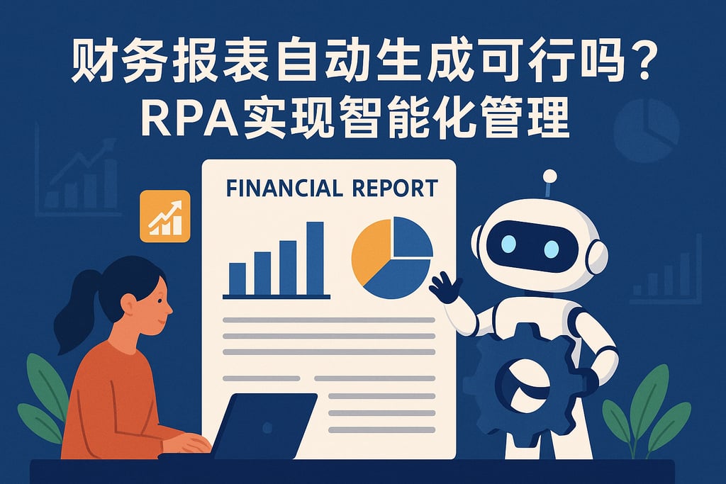 财务报表自动生成可行吗？RPA实现智能化管理