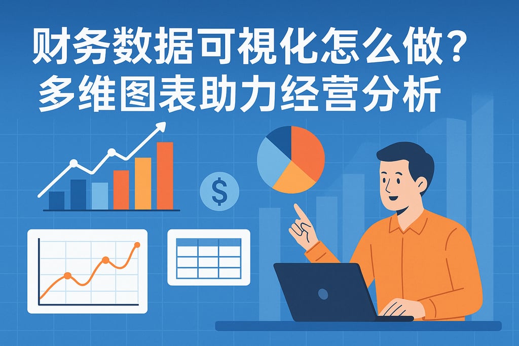 财务数据可视化怎么做？多维图表助力经营分析