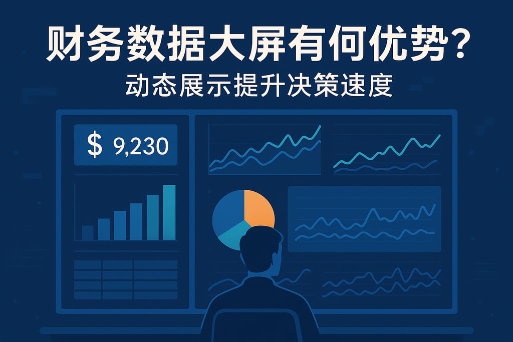 财务数据大屏有何优势？动态展示提升决策速度