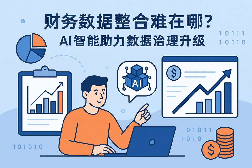 财务数据整合难在哪？AI智能助力数据治理升级