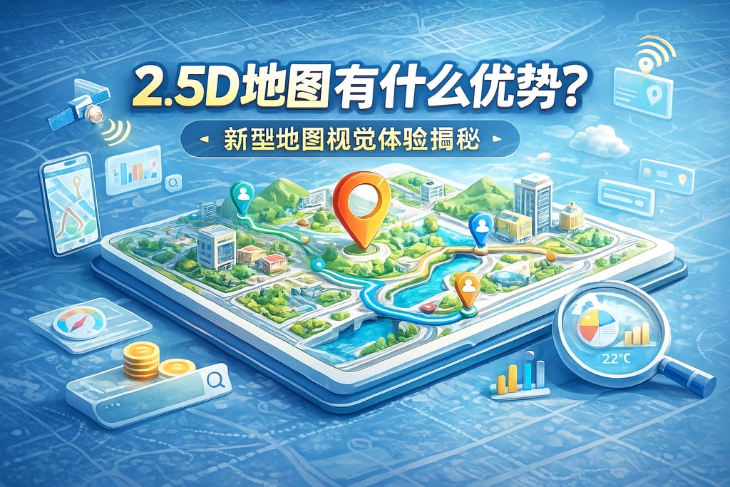 2.5D地图有什么优势？新型地图视觉体验揭秘