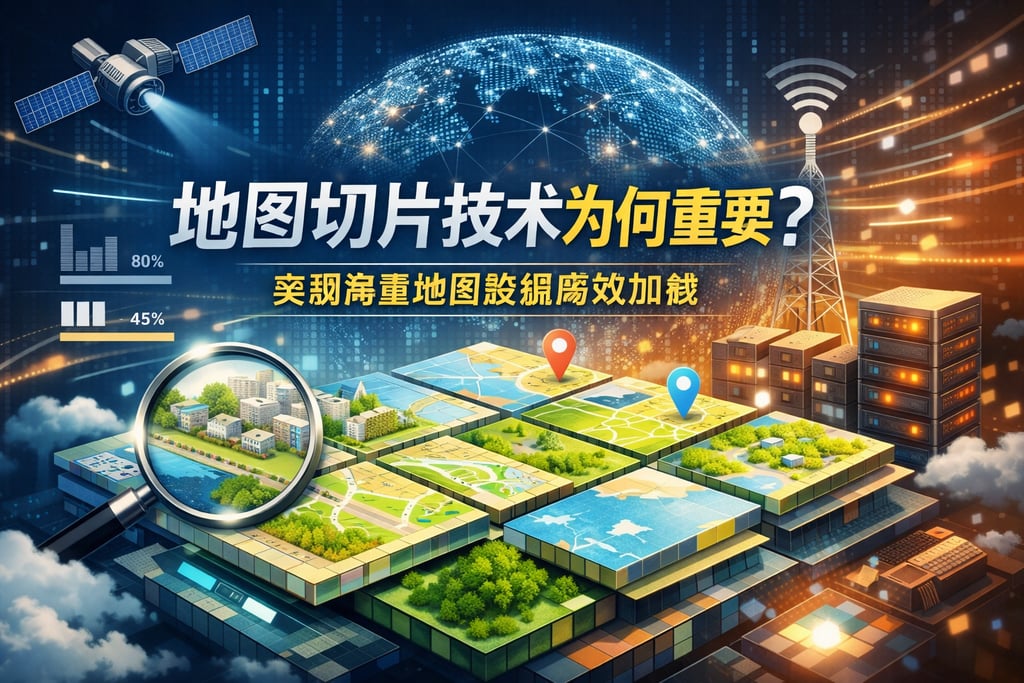 地图切片技术为何重要？实现海量地图数据高效加载