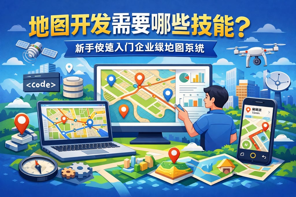 地图开发需要哪些技能？新手快速入门企业级地图系统