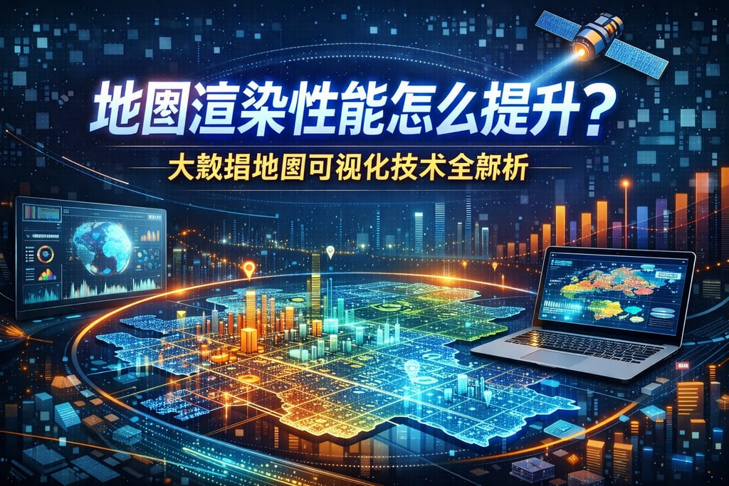 地图渲染性能怎么提升？大数据地图可视化技术全解析