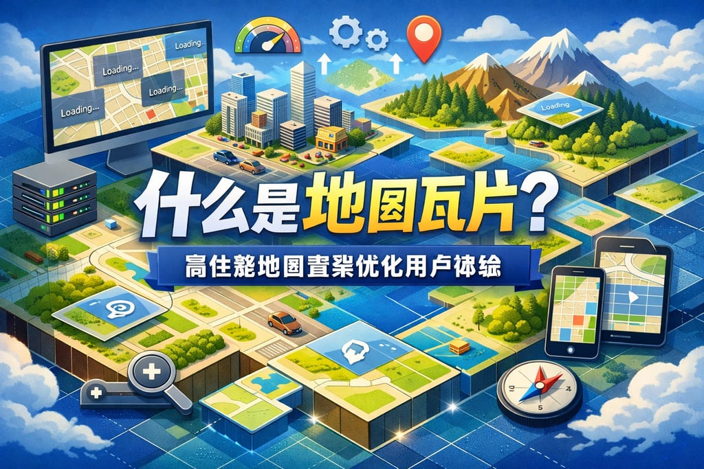 地图瓦片是什么？高性能地图渲染优化用户体验