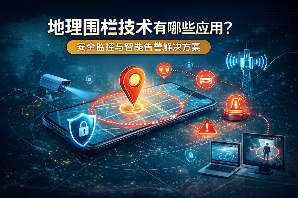 地理围栏技术有哪些应用？安全监控与智能告警解决方案