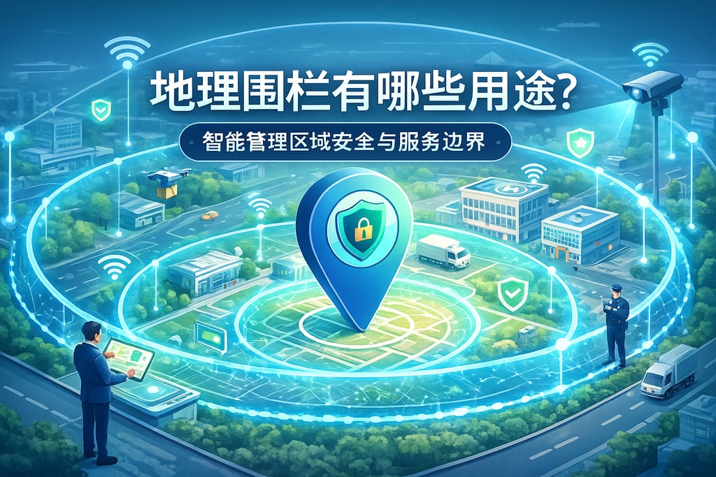 地理围栏有哪些用途？智能管理区域安全与服务边界