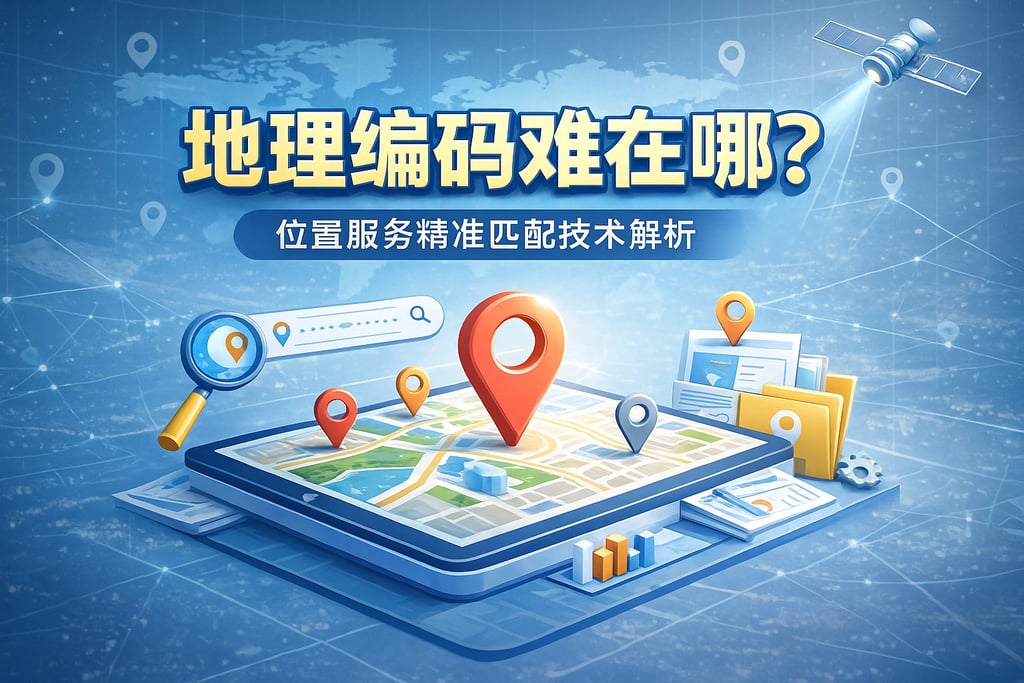 地理编码难在哪？位置服务精准匹配技术解析