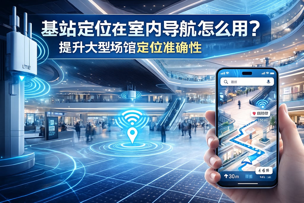 基站定位在室内导航怎么用？提升大型场馆定位准确性