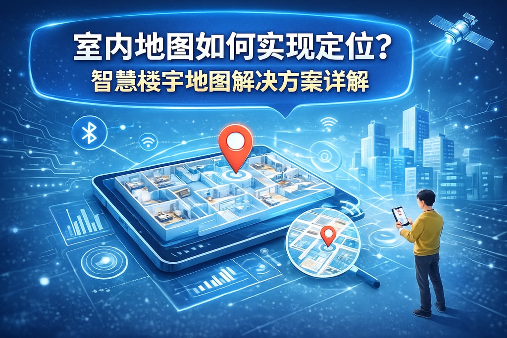 室内地图如何实现定位？智慧楼宇地图解决方案详解