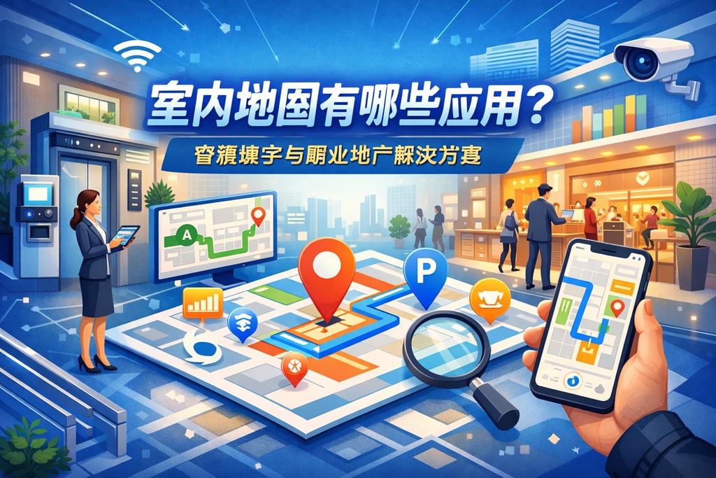 室内地图有哪些应用？智慧楼宇与商业地产解决方案