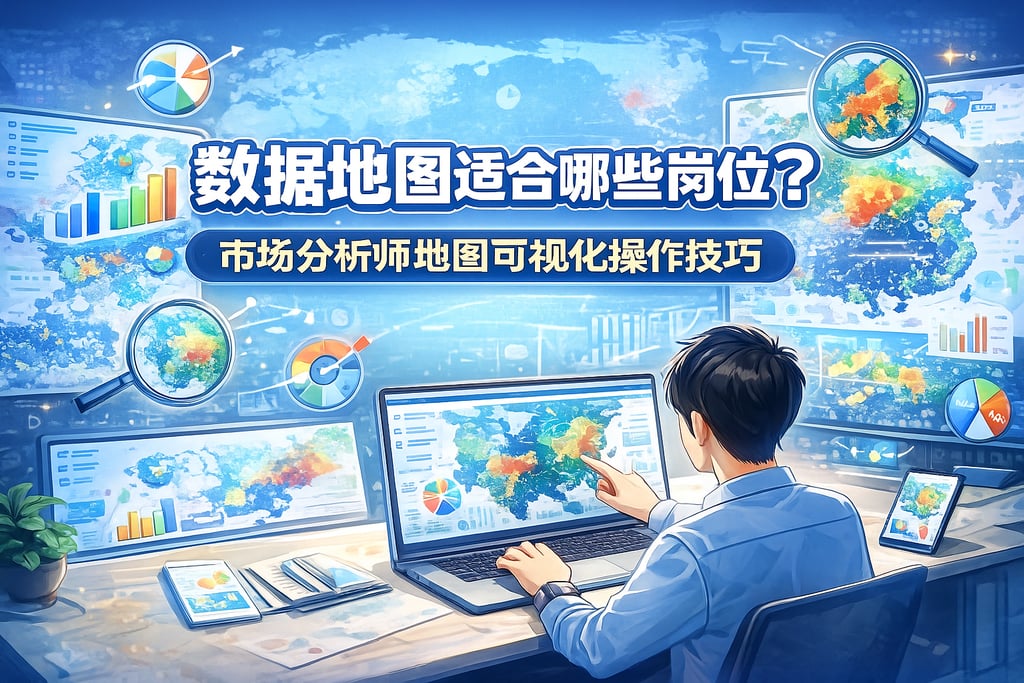 数据地图适合哪些岗位？市场分析师地图可视化操作技巧