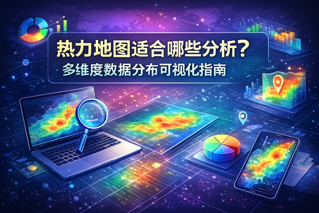 热力地图适合哪些分析？多维度数据分布可视化指南