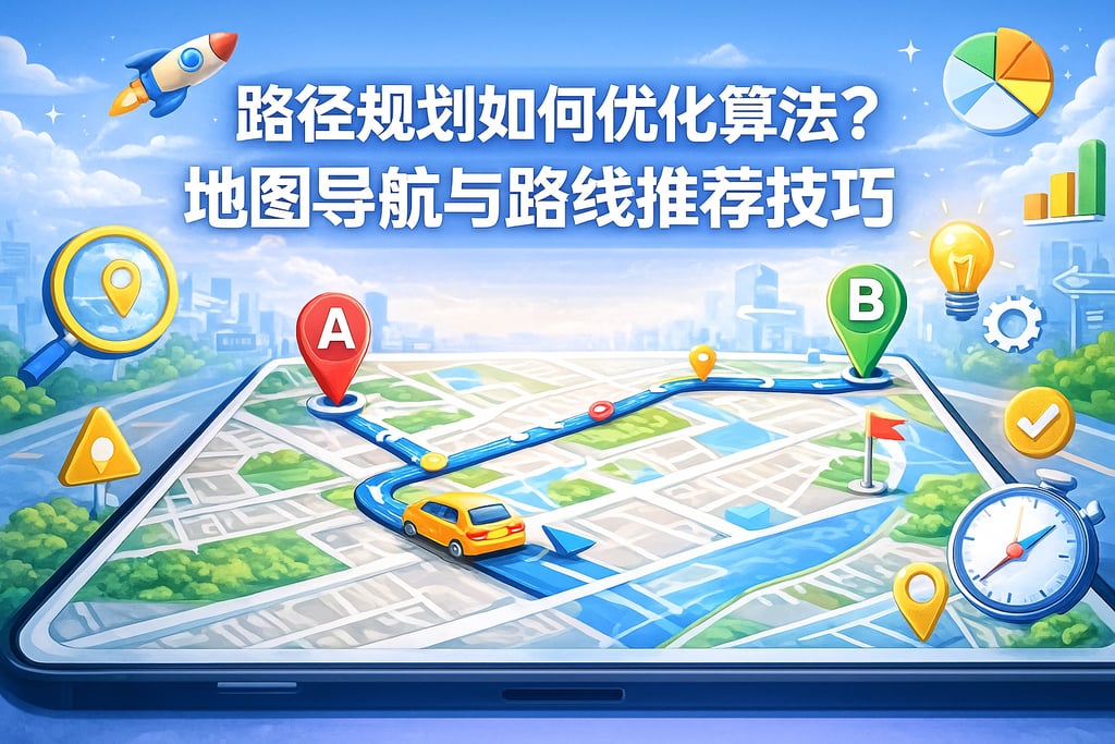路径规划如何优化算法？地图导航与路线推荐技巧