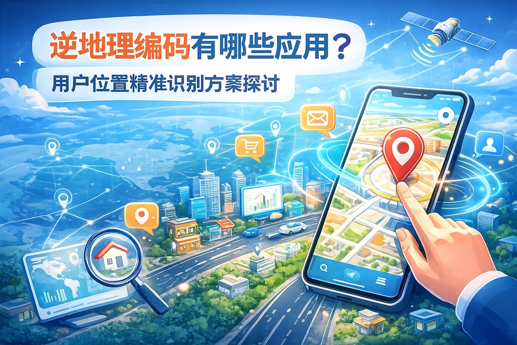 逆地理编码有哪些应用？用户位置精准识别方案探讨