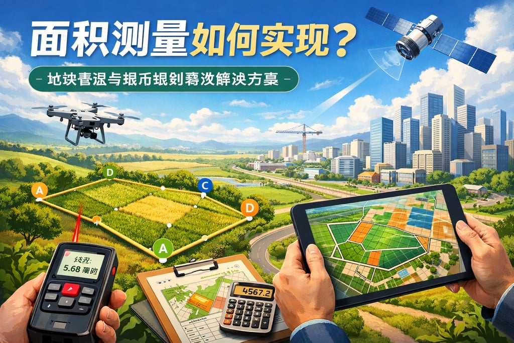 面积测量如何实现？地块管理与城市规划高效解决方案