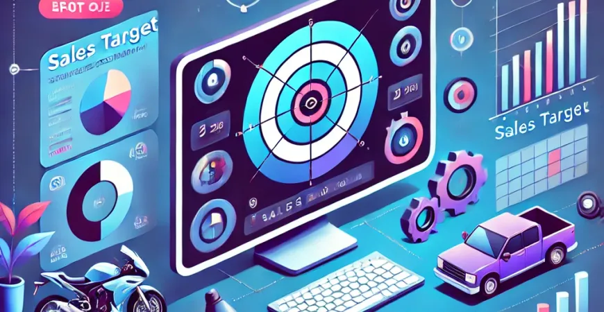 摩托车销售管理软件如何进行销售目标设定与分解？目标设定分解方法