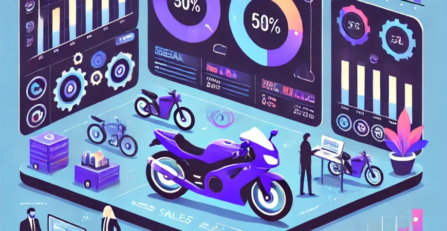摩托车销售管理软件如何进行销售市场趋势分析？分析方法展示