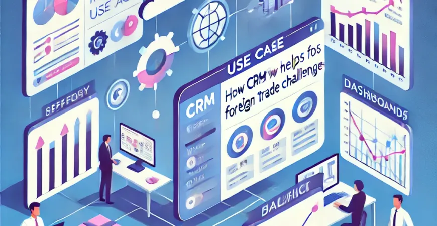 CRM行业案例：如何借助CRM软件解决外贸难题