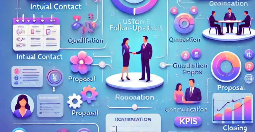 销售管理中的客户跟进流程是怎样的？从初次接触到长期维护全流程解析