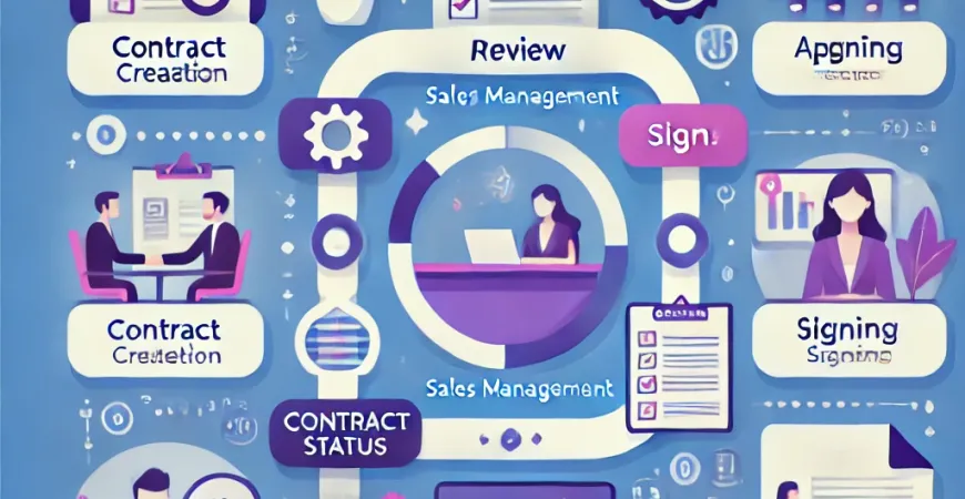 销售管理中的销售合同管理流程是怎样的？全流程解析