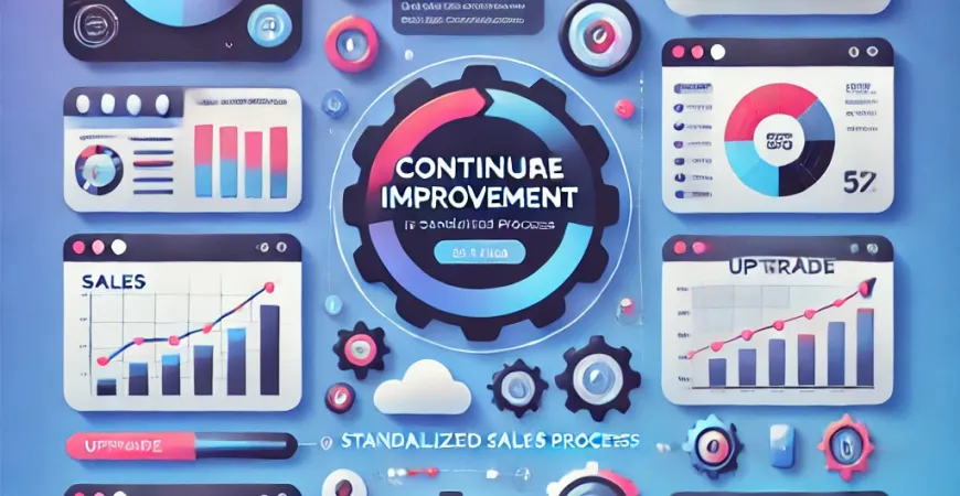 销售流程标准化的持续改进，销售管理平台的迭代升级