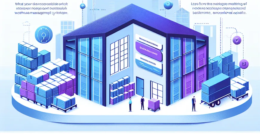仓库管理系统核心功能全解析：每个模块都在解决什么问题？