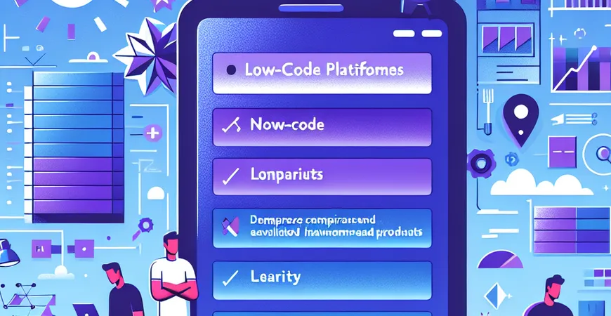 低代码平台对比测评：主流产品的优势与局限性