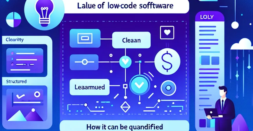 低代码软件的价值体现：如何量化系统带来的效益？