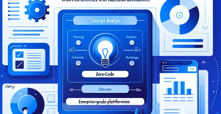 零代码平台的概念解析：它与传统开发的区别在哪？