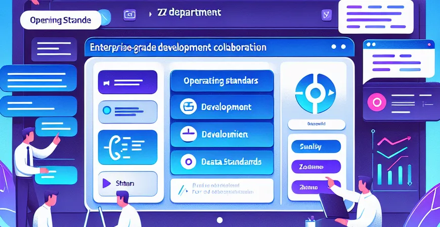 零代码开发平台怎么用？多部门协同的操作规范