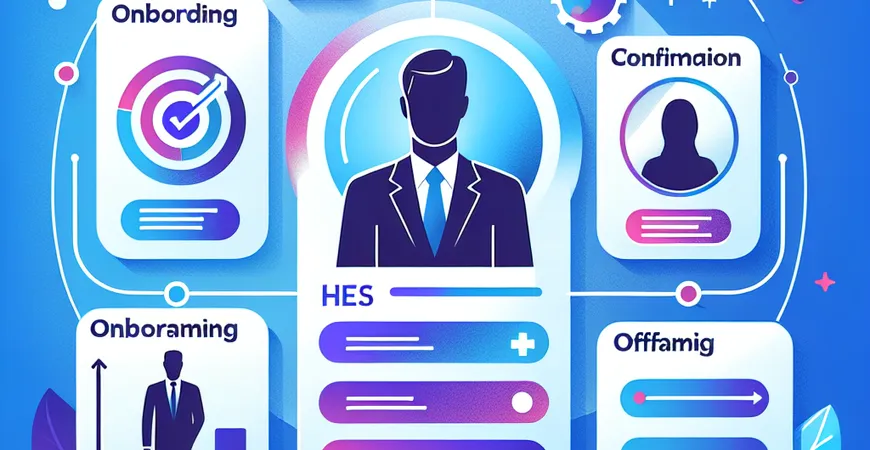 人事系统的功能解析：入职、转正与离职的闭环管理