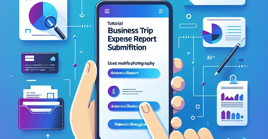 出差报销单上传教程：手机拍照也能自动识别