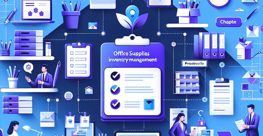办公物资盘点难题怎么破？智能管理系统实战案例
