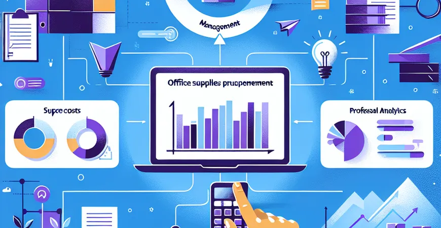 办公用品采购管理系统如何降本增效？数据说话