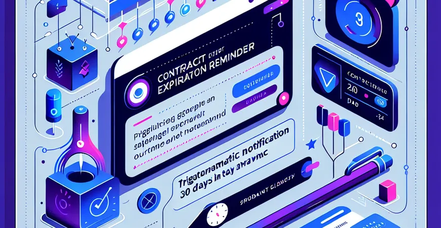 合同到期提醒设置教程：提前30天自动通知