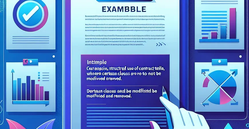 合同模板使用错误案例：这些条款不能删改