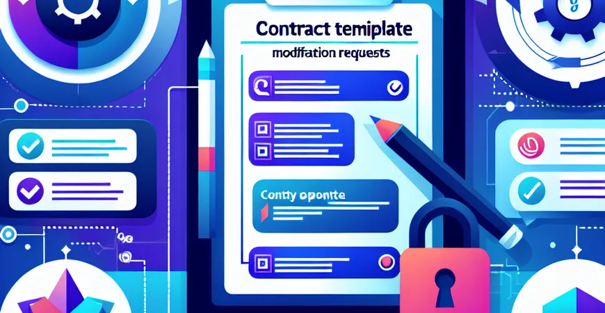合同模板修改申请流程：版本更新注意事项